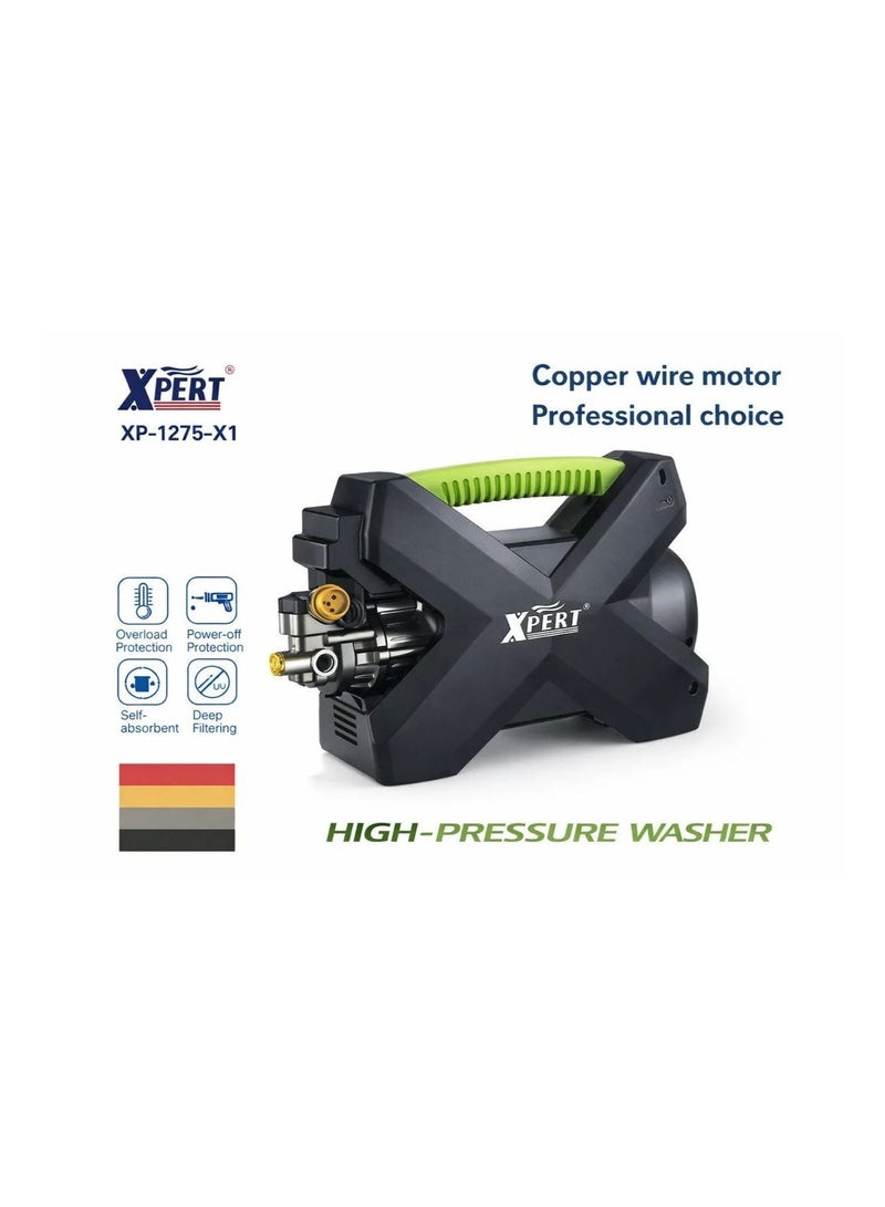 Xpert XP-1275-X1 High Pressure Washer Electric Cleaner with Copper Motor - Image 1